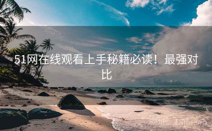 51网在线观看上手秘籍必读！最强对比