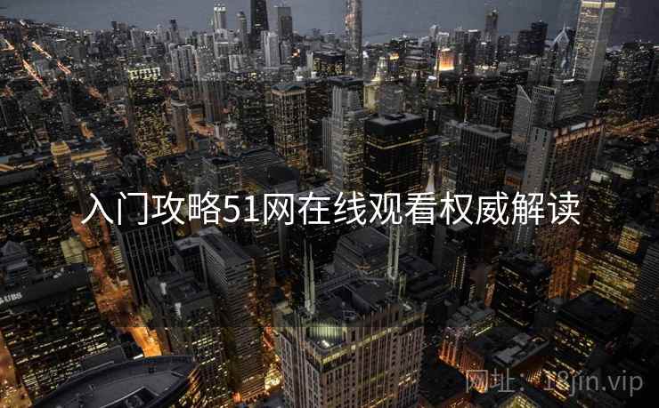 入门攻略51网在线观看权威解读